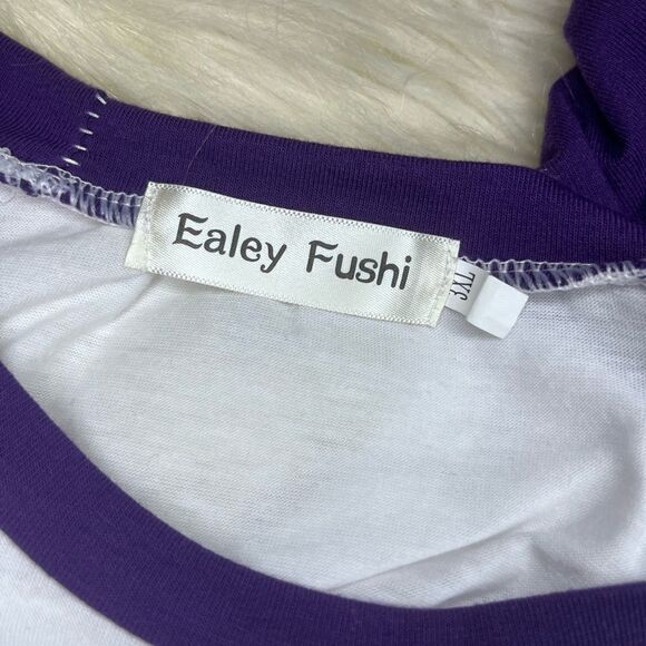 Thanksgiving baseball cut 3/4 sleeve tee sz 1XL - Picture 2 of 6